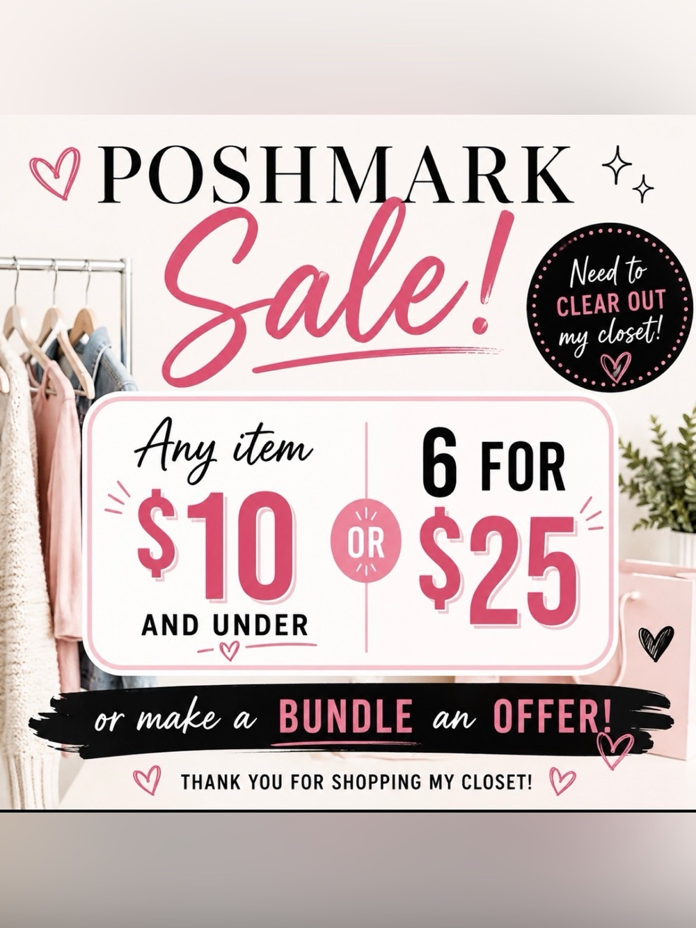 Poshmark Sale